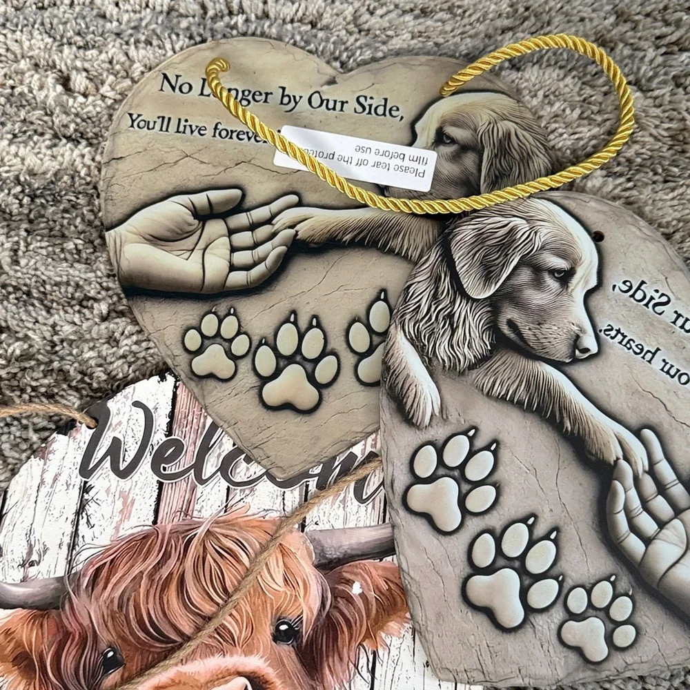 Heart-Shaped Animal Decor